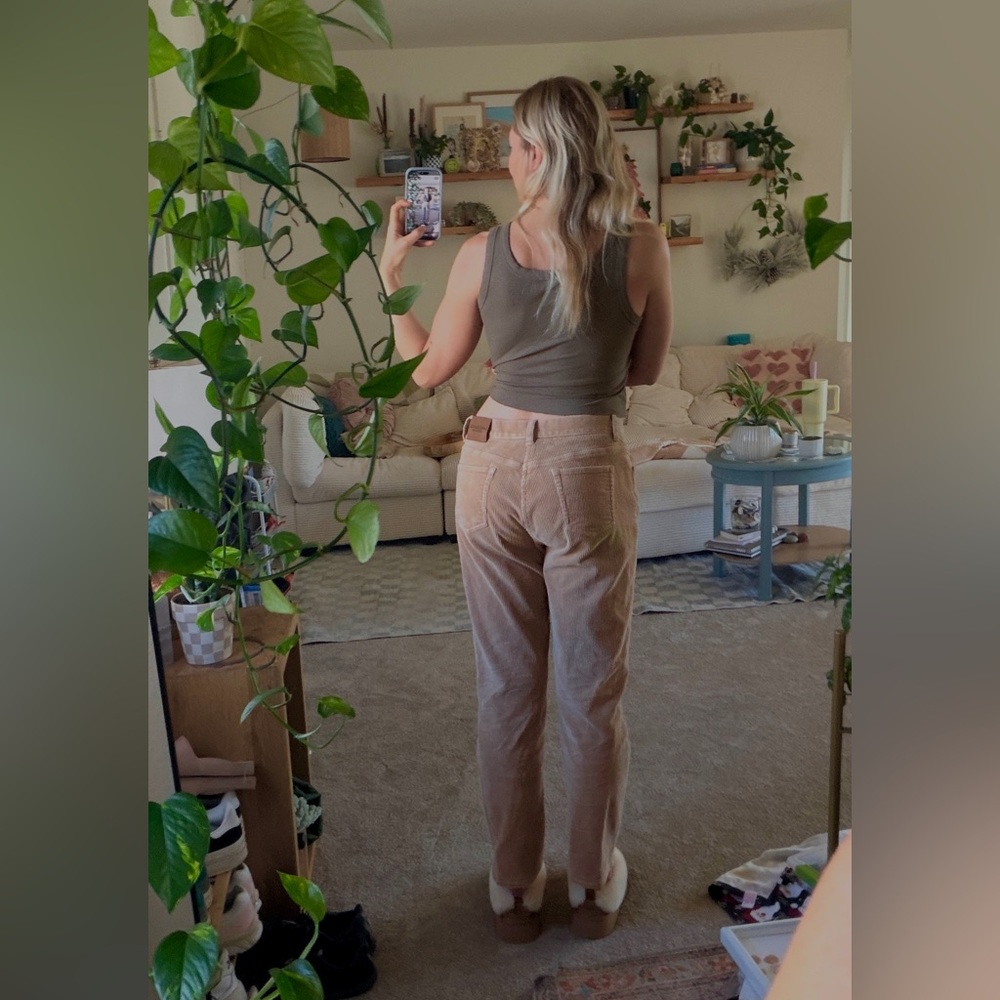 Ralph Lauren Tan Corduroy Pants